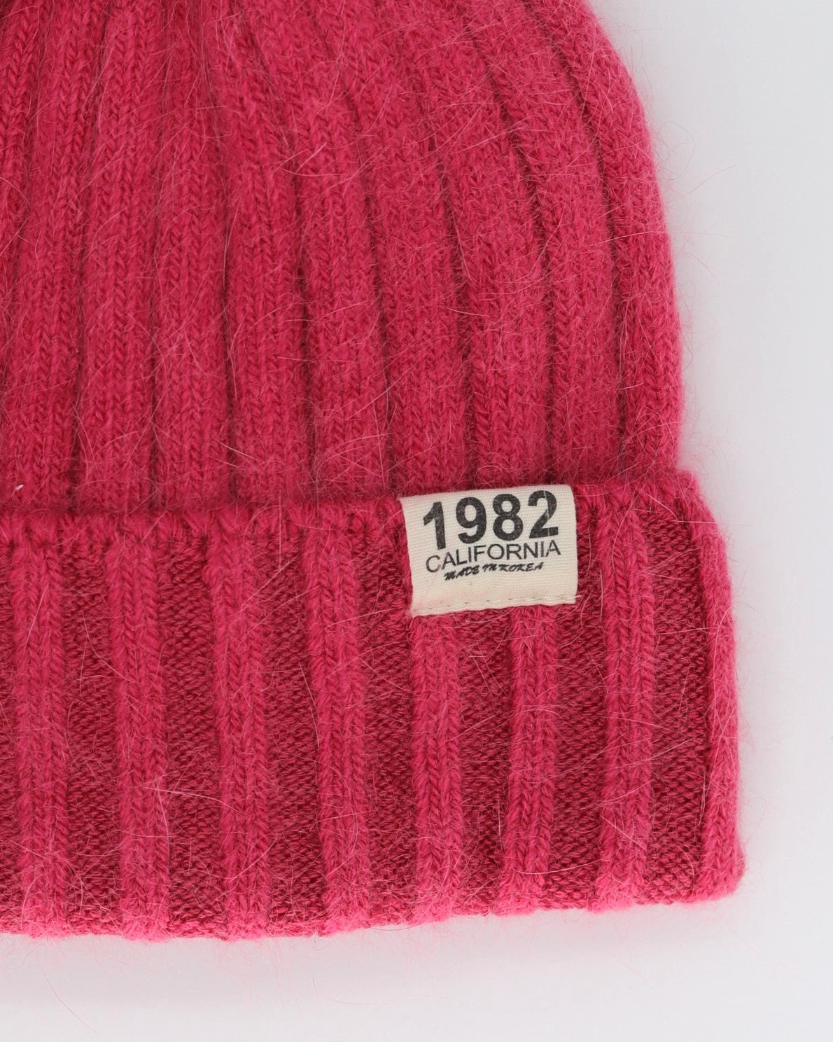 Wool and Cashmere Beanie - Raspberry Pink - Scarf Designers